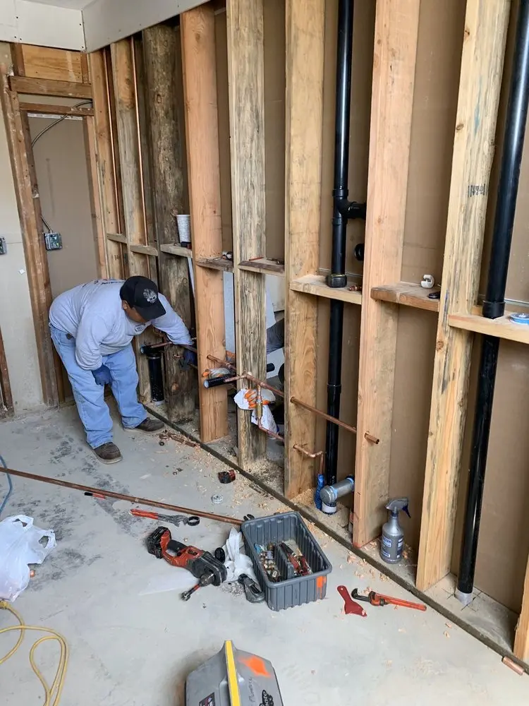 Commercial rough-in plumbing for Water Heater Replacement in Park Place